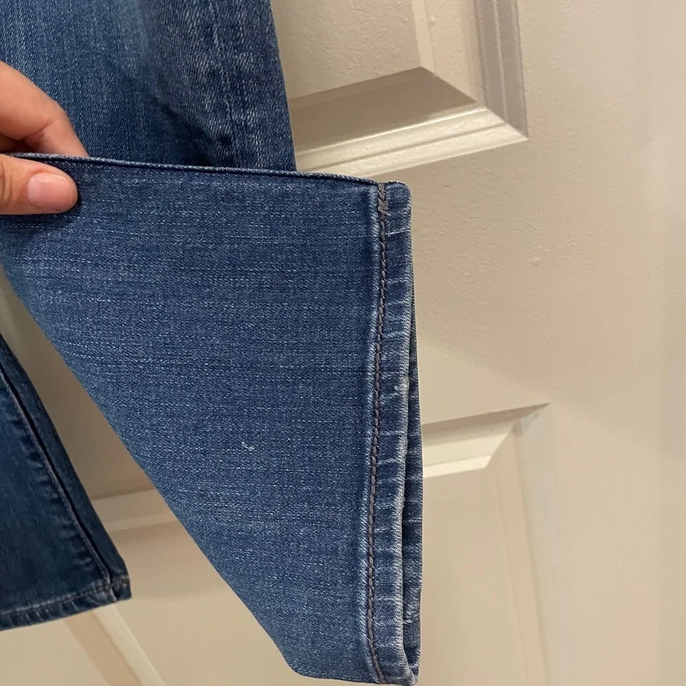 Kut from the Kloth Blue Straight Leg Jeans - Picture 7 of 16